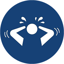 落ち着かないピクトグラム